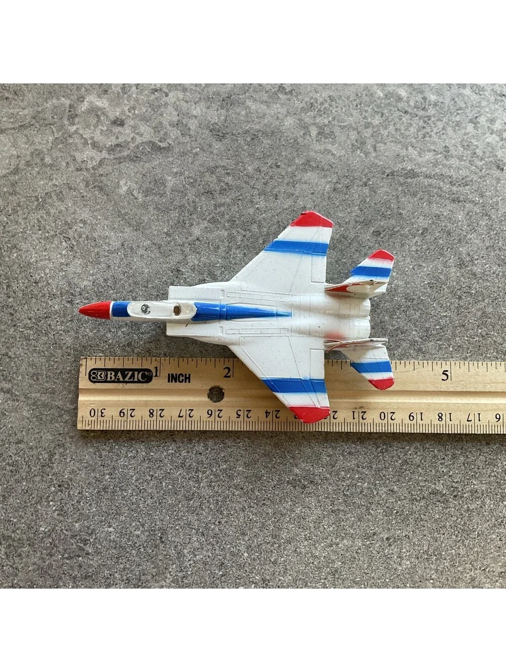 American Revolution Bicentennial F-15 Eagle Patriotic Fighter Jet Metal Diecast